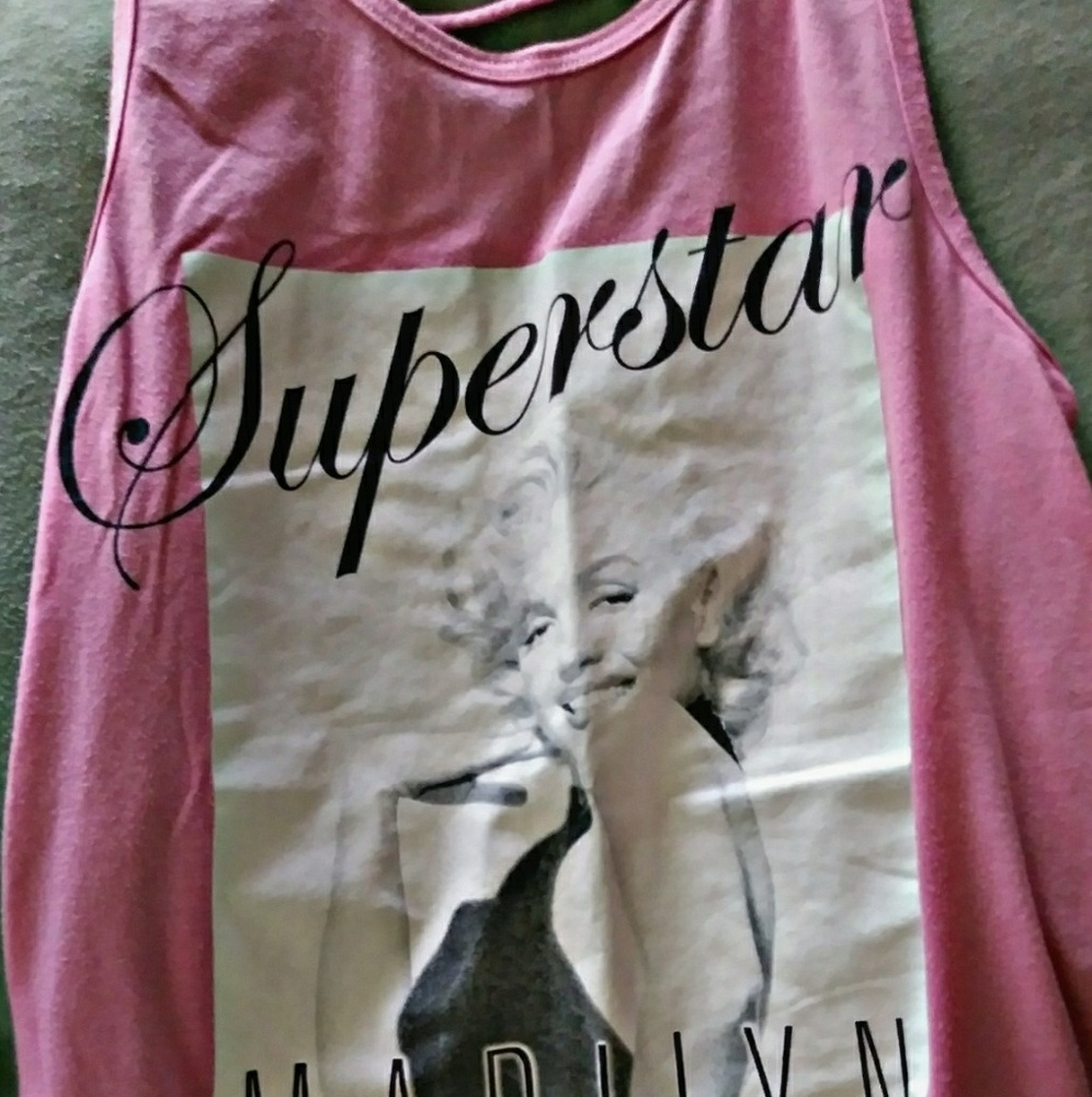 Cute tank top "Marilyn Monroe" size Medium (7/9)
